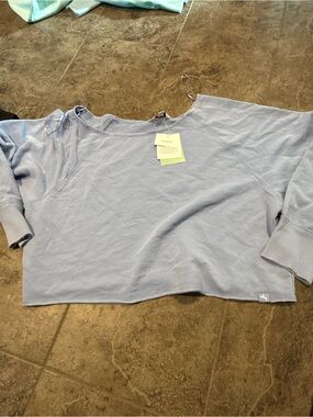 🍇Joylab Blue Cropped fit Sweatshirt